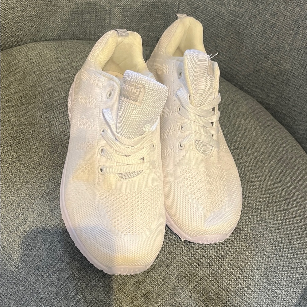 White Running Shoes